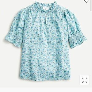 Jcrew Liberty top size XL